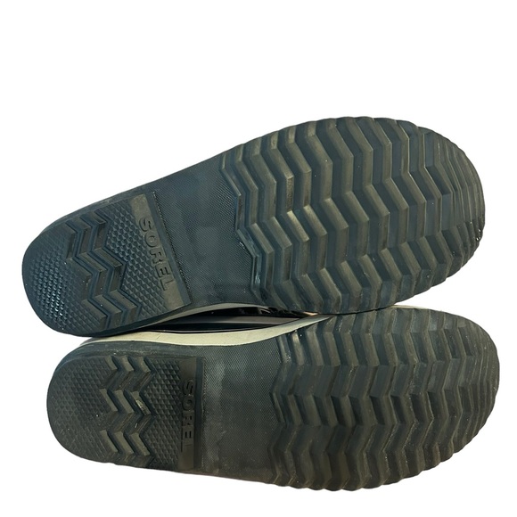 SOREL Joan of Arctic Waterproof Boot Black with Faux Fur Size 10.5 Women's - Picture 6 of 7